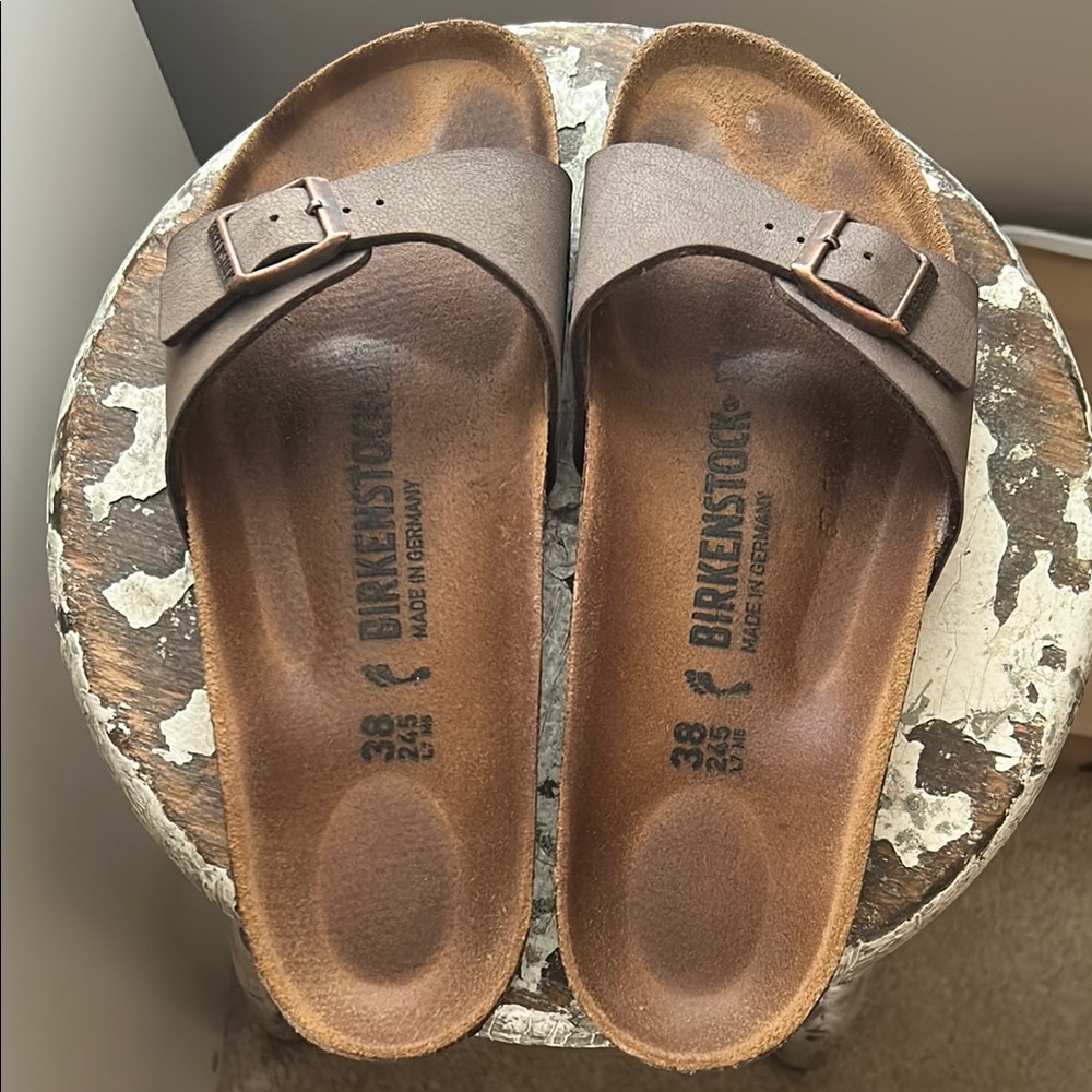 Birkenstock Brown Arizona Single Strap Sandals